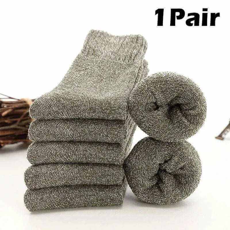 Socks Man Winter Warm Merino Wool Men Thick Thermal Wool Socks Man Winter Warm Merino Wool Rabbit Solid High Quality Socks Male Cotton Casual Super Thicker Sock.