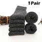Socks Man Winter Warm Merino Wool Men Thick Thermal Wool Socks Man Winter Warm Merino Wool Rabbit Solid High Quality Socks Male Cotton Casual Super Thicker Sock.