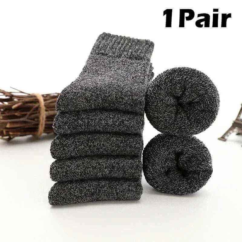 Socks Man Winter Warm Merino Wool Men Thick Thermal Wool Socks Man Winter Warm Merino Wool Rabbit Solid High Quality Socks Male Cotton Casual Super Thicker Sock.