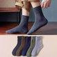 Socks Man Winter Warm Merino Wool Men Thick Thermal Wool Socks Man Winter Warm Merino Wool Rabbit Solid High Quality Socks Male Cotton Casual Super Thicker Sock.