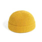 Men's Fashion Style Store Men Women Knitted Hat Beanie Skullcap Sailor Docker solid fashion Cuff Brimless Cap Rogue Melon Fur Woolen Knitted beanies hats