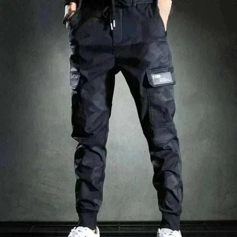 Men's Casual Pants Streetwear Quick Dry Sweatpants Men Clothing Trend Korean Harem Pants Mens Daily Loose Trousers.