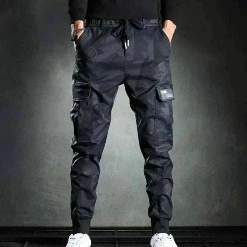 Men's Casual Pants Streetwear Quick Dry Sweatpants Men Clothing Trend Korean Harem Pants Mens Daily Loose Trousers.