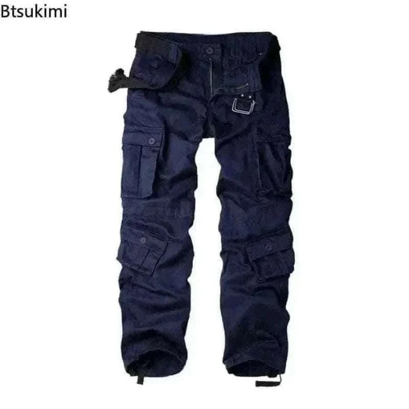 Men Cargo Pants -Men's Cotton Cargo Pants.