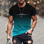 Trend Gradient Men's  T-Shirt
