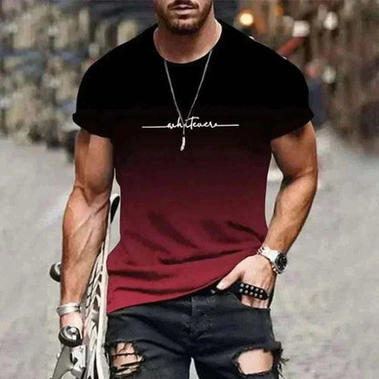 Trend Gradient Men's  T-Shirt