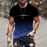 Trend Gradient Men's  T-Shirt