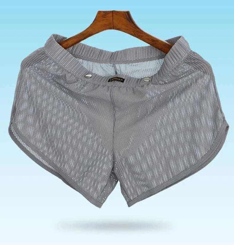 Mens Briefs -Men's Underwear Mesh Loose Arrow Pants Breathable Athletic Shorts Men's Pants Pantyhose Boxer Shorts.