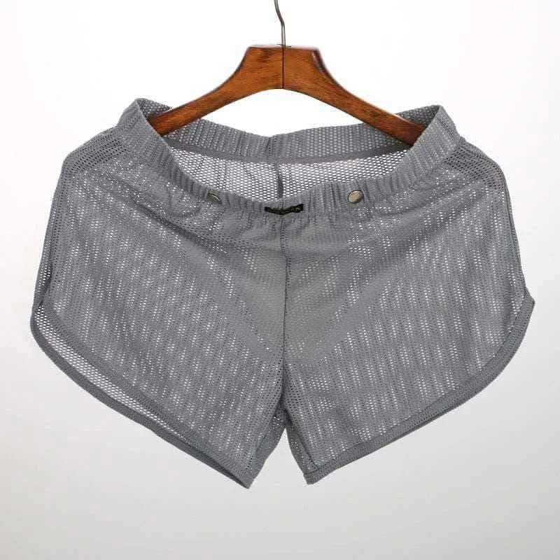 Mens Briefs - Men's Underwear Mesh Loose Arrow Pants Breathable Athletic Shorts Men's Pants Pantyhose Boxer Shorts.