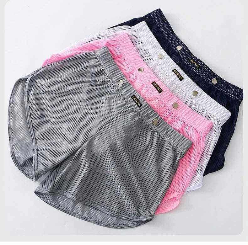 Mens Briefs -Men's Underwear Mesh Loose Arrow Pants Breathable Athletic Shorts Men's Pants Pantyhose Boxer Shorts.