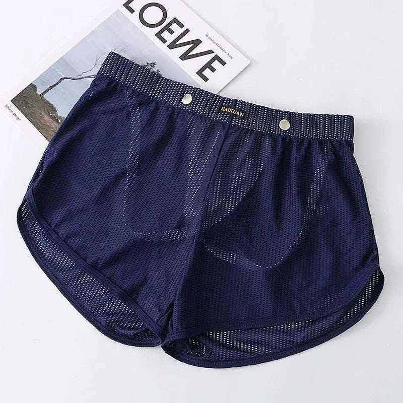 Mens Briefs - Men's Underwear Mesh Loose Arrow Pants Breathable Athletic Shorts Men's Pants Pantyhose Boxer Shorts.