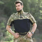 summer t-shirt for men - MILITARY POLO T-SHIRT.