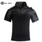 summer t-shirt for men - MILITARY POLO T-SHIRT.