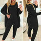 New Autumn Winter Women's Elastic Pajamas Sports Set Crop Top+Long Pants+Coat Woman 3 Pieces Suit Soft Homewear Pyjamas S-3XL.