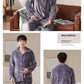 Men's Fashion Style Store Pajamas Sets for Men Winter Thick Warm