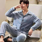 Pajamas Sets for Men Winter Thick Warm.