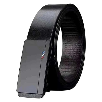 PU LEATHER AUTOMATIC BELT BUCKLE.