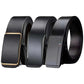 Men Belt-PU LEATHER AUTOMATIC BELT BUCKLE.