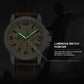 Luxury Watches For Men-PU LEATHER QUARTZ WATCH.
