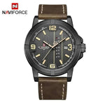 Luxury Watches For Men-PU LEATHER QUARTZ WATCH.