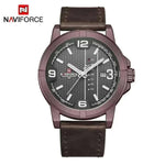 Luxury Watches For Men-PU LEATHER QUARTZ WATCH.