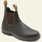 RETRO SLIP ON LEATHER BOOTS.