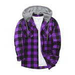 Men's Fashion Style Store Purple / S Shirt Jackets