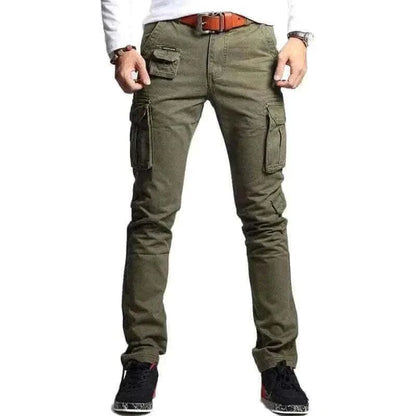 Men Cargo Pants-- SLIM FIT MILITARY CARGO PANTS.