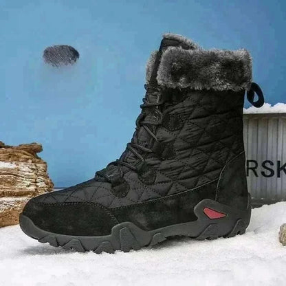 SUEDE LEATHER BOOTS.