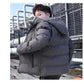 Warm New Casual Fashion Windproof Parka men Jacket y2k streetwear With Hood Men Windbreaker Winter Men Clothes ropa hombre.