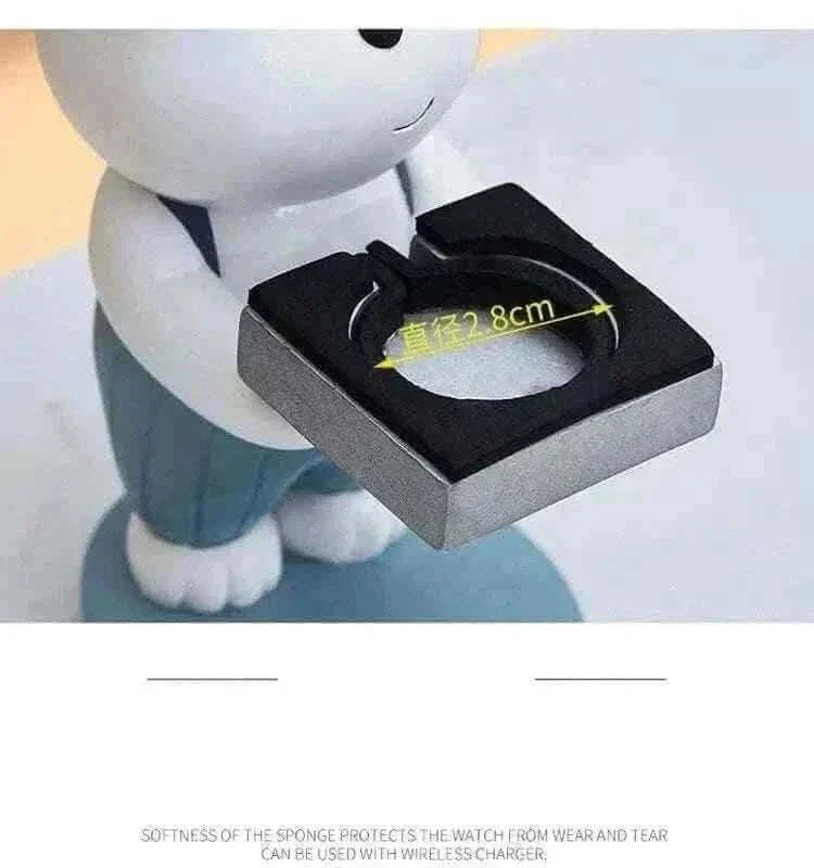 Men's Fashion Style Store Bear Watch Holders | Creative Watch Holders Men |  Creative Watch Holders