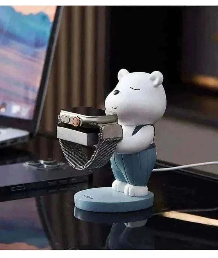 Men's Fashion Style Store Bear Watch Holders | Creative Watch Holders Men |  Creative Watch Holders