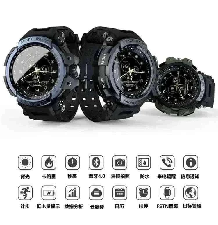 Luxury Watches For Men- WATERPROOF SPORT SMART WATCH.