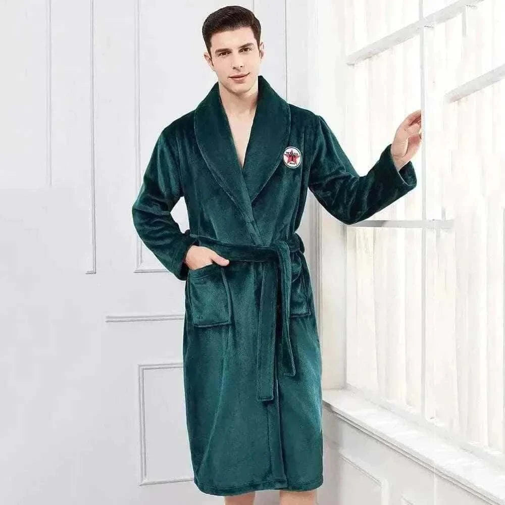 WINTER FLANNEL BATHROBE.