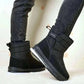 Winter Snow Boots Platform Men Ankel Boots Plus Size Casual Plush Men Shoes Antislip Warm Fur Men Boots Waterproof Shoes.