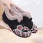 Winter Women's Fashion Non-Slip Flat Shoes Lightweight Casual Soft Snow Shoes Comfortable Plugging Thickening Warm Shoes.