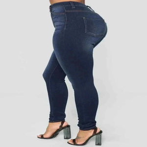 Women Denim Pencil Pants