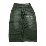 Y2K New Gothic Retro Miss Me Boot Cut Jeans.